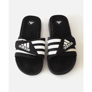 Adidas Sandals Slides Men's Size 7  Black  Athletic Comfort